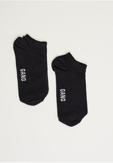MEIA KIT C/2 PARES S/CANO 2PRETAS GANG