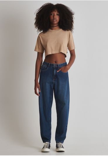Calça jeans balloon