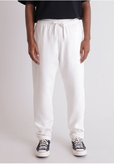 Calça de moletom reta