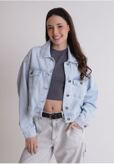 Jaqueta jeans classica