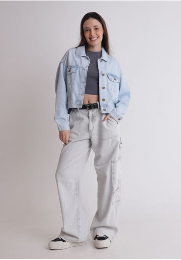 Jaqueta jeans classica