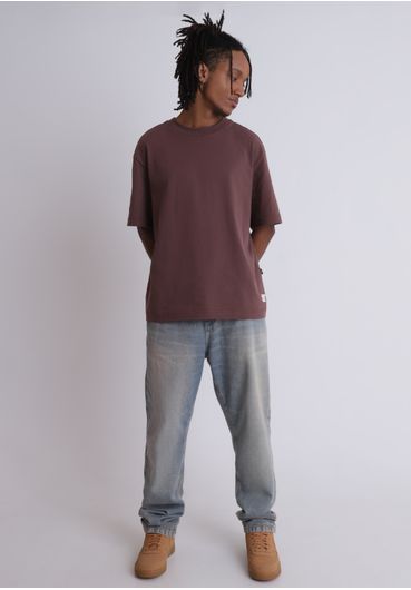 Calça jeans loose dirty