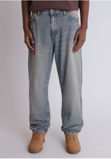 Calça jeans loose dirty