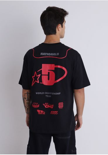 Camiseta oversized Nationals